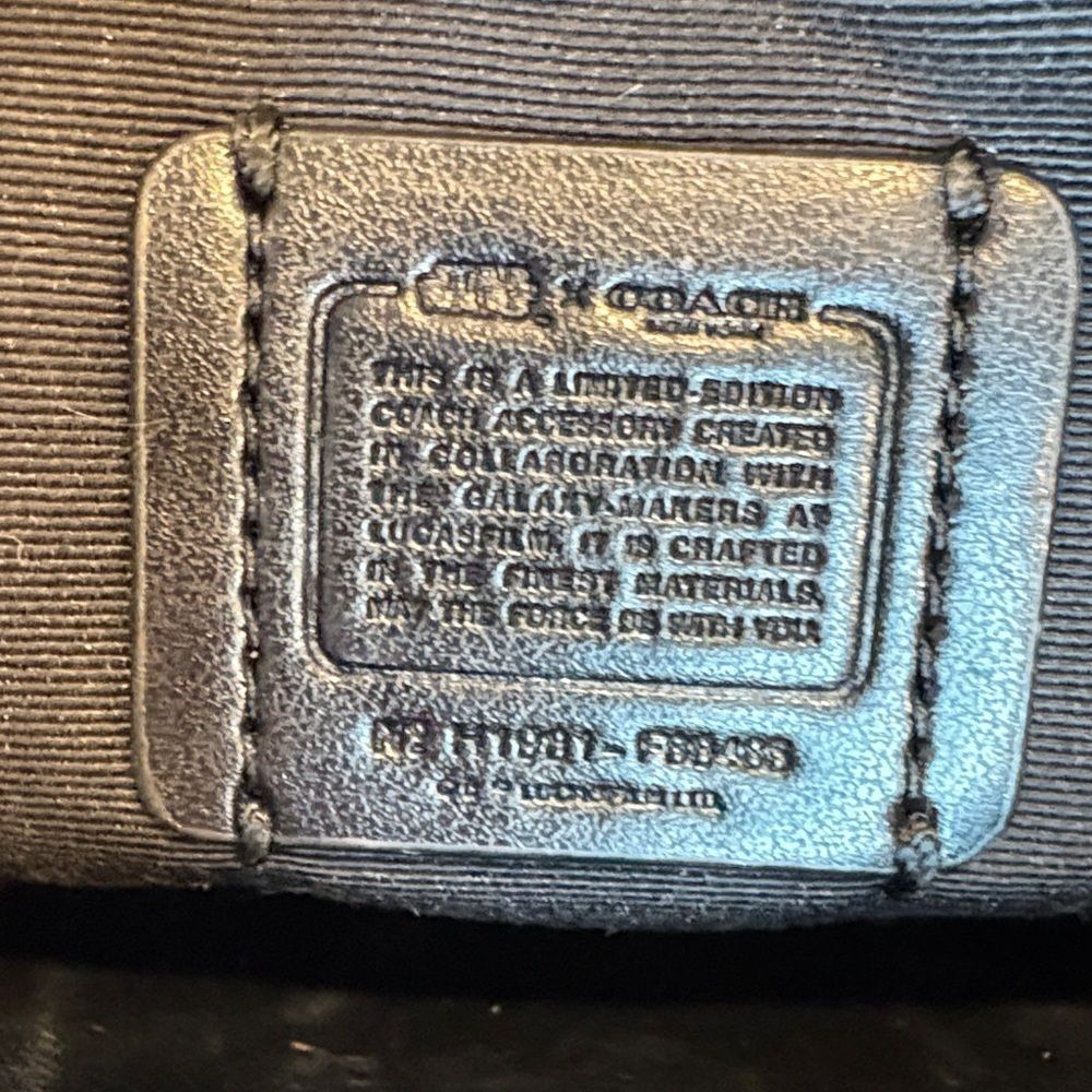 Coach x Star Wars Wristlet Wallet Purse Limited Edition Gallery Pouch - HTF - Picture 15 of 17